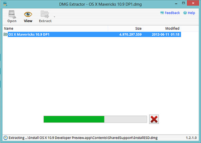 Windows dmg extract